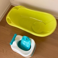 ベビーバスと、おまる