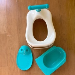 ベビーバスと、おまるの画像