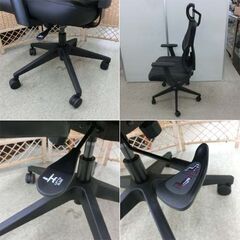 ONEX ゲーミングチェア 黒 昇降チェア ヘッドレスト 肘付き