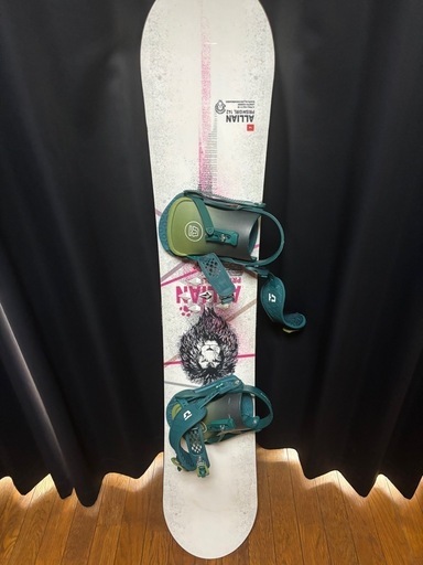 ALLIAN prism142cmスノーボード Union バインディング