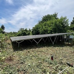 太陽光発電専門　草刈り