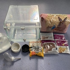 7,000円相当‼︎【ハムスター飼育セット】エサ・マット・滑車・...