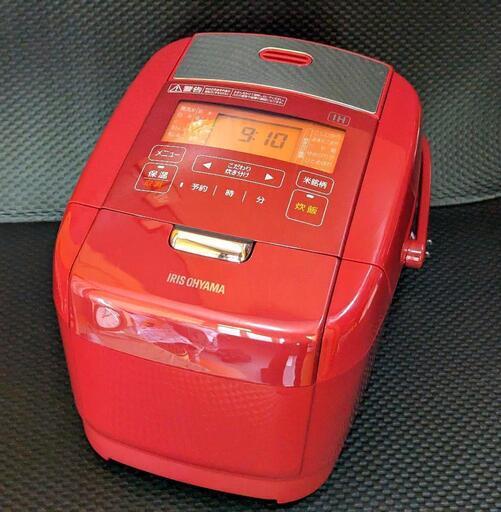 【美品】アイリスオーヤマ IHジャー炊飯器