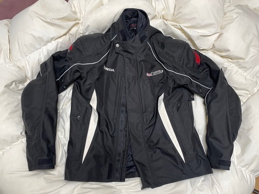 ホンダ　スーパーボルドール　ライディングジャケット　LLサイズ　美品　チェストプロテクター装備