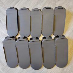 【新品10個】重ねて収納シューズラック　靴を倍量収納できる　靴収納　靴置きの画像