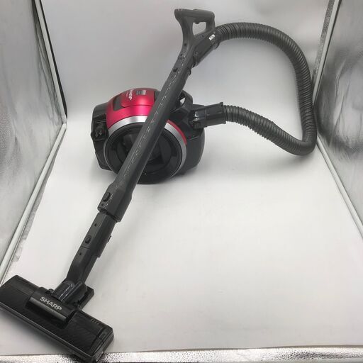 【PayPay支払い可】【動作品】★SHARP/シャープ★遠心分離サイクロン掃除機　EC-MS310-P　ピンク系　2018年製　サイクロンクリーナー