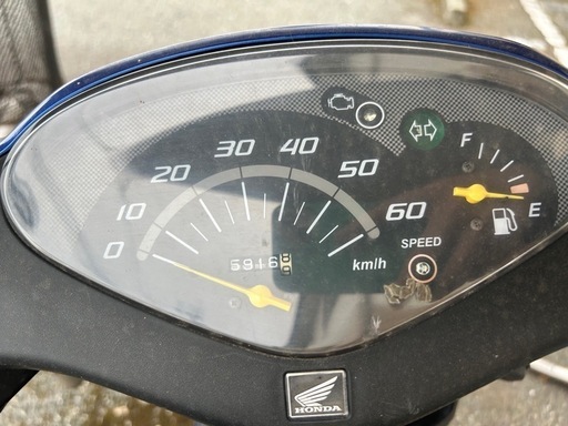 HONDA Dio ホンダ　ディオ（AF68)ブルー・インゼクション　原付
