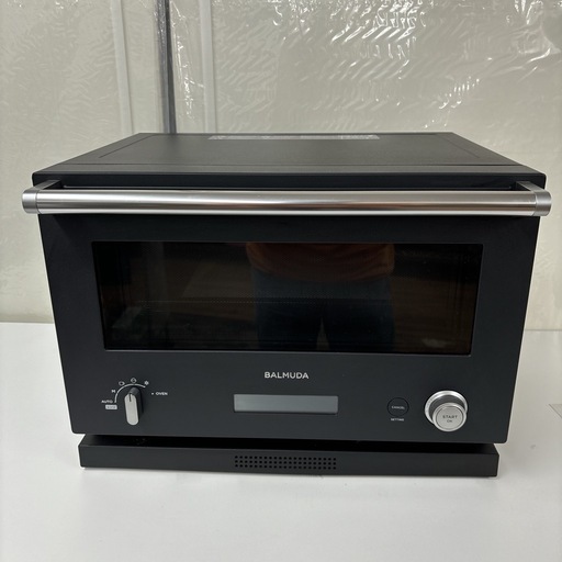 I439 ? ※ジャンク品 BALMUDA オーブンレンジ 800Ｗ  ⭐ クリーニング済