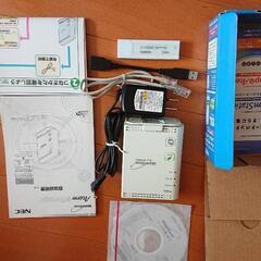 Wi-Fiルーター NEC PA-WR4100N/NU USB子機セットの画像