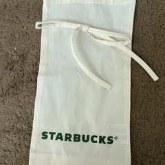 スタバ　ラッピング袋の画像
