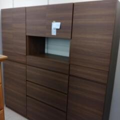 リビングボード 茶色  TJ7944の画像