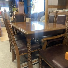 拡張式ダイニングセット　の画像