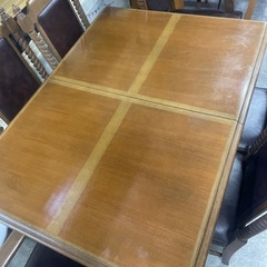 拡張式ダイニングセット　の画像