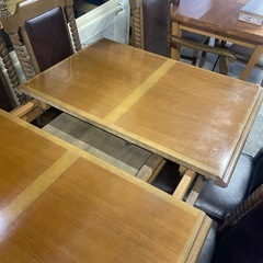 拡張式ダイニングセット　の画像
