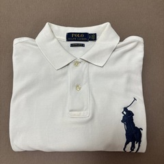 Ralph Laurenホワイトポロシャツ