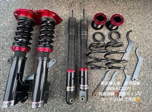 Largus ラルグス 全長調整式車高調キット SpecS ニッサンウイングロード Y12にて使用