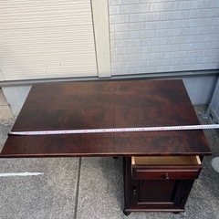 北海道民芸家具　樺無垢材　バタフライワゴン　サービスワゴン　キッチンカウンター
の画像