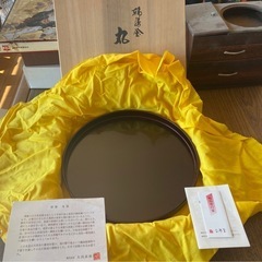 新品未使用　盆　輪島塗