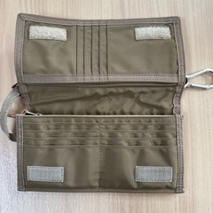 PORTER ポーター field フィールド レザー×キャンバス 長財布 ロングウォレット ベジタブルタンニンレザー カラビナ付き】の画像