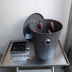 やきいも　炭火焼き釜　焼き芋焼けます　いもかけ付き　簡易型の画像