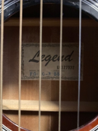 Legend FG-20 1/2  アコースティックギター 珍しい1/2サイズのレジェンドのアコギ