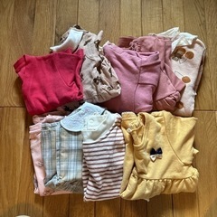 【来週処分予定】80cm〜90cm 長袖　9点