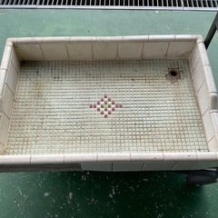 値下げしました モザイクタイルの流し台