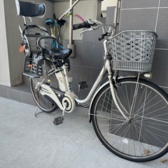 希少24インチ☆パナソニックの電動自転車 ビビDX 中古自転車 377