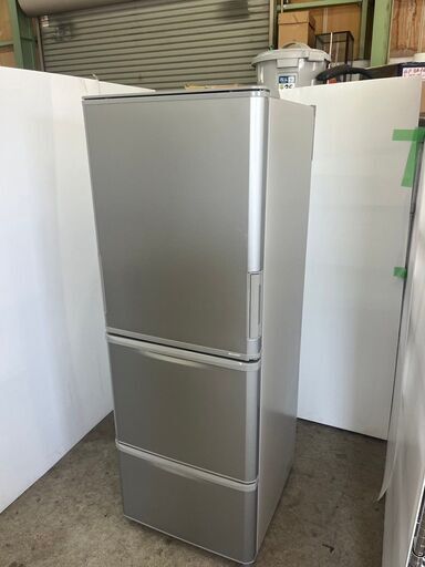 【D-253】SHARP　SJ-W358K-S　ノンフロン冷凍冷蔵庫 2023年製 中古 激安 通電確認済