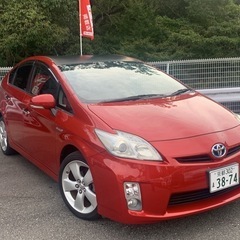 総価格: 50万円！プリウス Ｓ 2010年式　車検整備保証付き！アイドリングストップ　純正ナビ　ワンセグＴＶ　スマートキー　純正１７インチアルミホイール　プッシュスタート　ビルトインＥＴＣ　　フォグランプ　社外ＬＥＤヘッドライトバルブ　ノーペット　禁煙車！