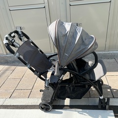 カトージ　2人乗りベビーカー　ツーシーター