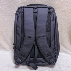 【未使用】リュック ビジネスリュック メンズ 紳士 出張バッグ 充電コード 大容量 37L 撥水加工 耐久性 USB充電ポート付き　旅行バッグ　出張　1泊2日　USBポート付き　ブラックの画像