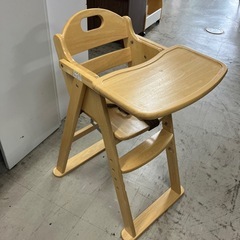 K2410-431 KATOJI 木製ハイチェア 子供用 キズ・...