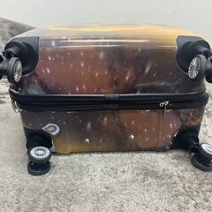 不思議な宇宙の絵柄 スーツケース TASロック機能の画像