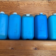 灯油ポリタンク5個セット