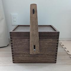 【美品】ベルメゾン　おかもち風道具箱