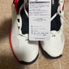 ヨネックス　パワークッション106 テニスシューズ　24.0cmの画像