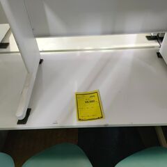 オフィス用品　平机　事務机　ホワイト　