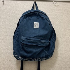 未使用リュック デニム生地