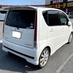 🉐ムーヴカスタムRSターボ🉐 希少モデル　白ナンバー２年車検付き　即決値下げ❗️の画像