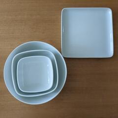 【無印良品】白磁　食器　4つセット