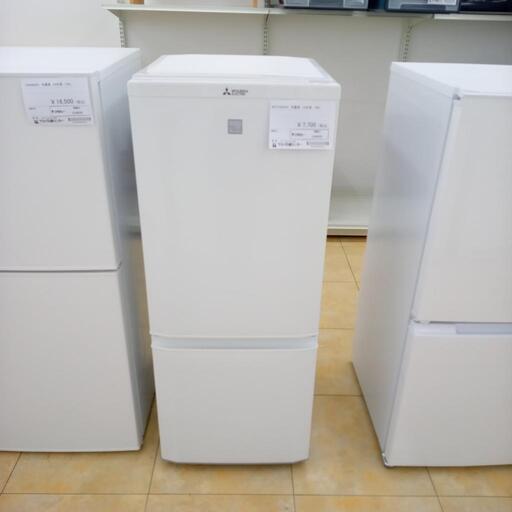 ★ジモティ割あり★ MITSUBISHI 冷蔵庫 146L 16年製 ／クリーニング済み OJ6233