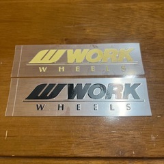work ステッカー