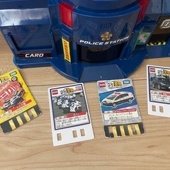 トミカポリスステーション　トミカおまけつきの画像
