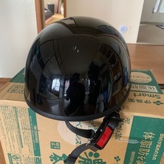 ヘルメット　125cc以下　つば無し半キャップ