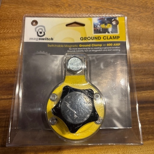 マグスイッチ　グラウンドクランプ 600 AMP