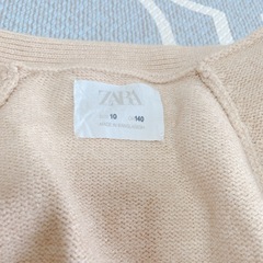 zara   140cmカーディガンの画像