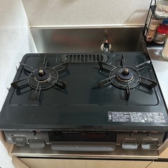 【急募！！！】2口ガスコンロ（魚焼き新品✨）