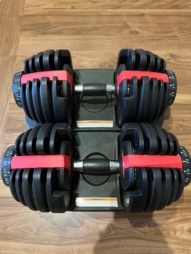 【最終値下】可変式ダンベル2.5-24kgペア