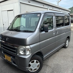 商談が成立しました🫡広島　バモス　ターボ　4AT 車検７年3月28日　キーレス　HDDナビ　テレビ　機関良好で😊の画像
